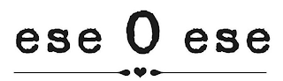 ESE O ESE logo