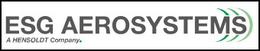 ESG AEROSYSTEMS A HENSOLDT COMPANY. logo