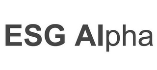 ESG ALPHA logo