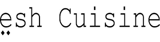 ESH CUISINE logo