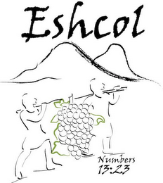 ESHCOL NUMBERS 13:23 logo