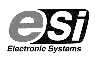ESI ELECTRONIC SYSTEMS logo