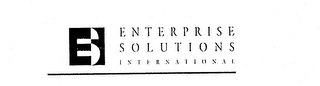 ESI ENTERPRISE SOLUTIONS INTERNATIONAL logo