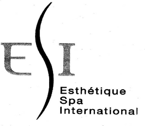 ESI ESTHÉTIQUE SPA INTERNATIONAL logo