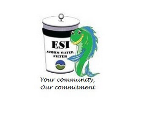 ESI STORM WATER FILTER YOUR COMMUNITY, OUR COMMITMENT logo
