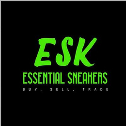 ESK ESSENTIAL SNEAKERS BUY, SELL, TRADE logo
