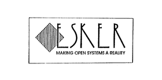 ESKER MAKING OPEN SYSTEMS A REALITY logo
