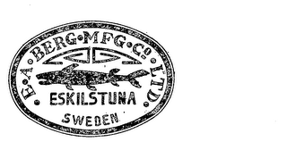 ESKILSTUNA E A BERG MFG CO LTD SWEDEN logo