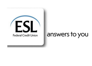 ESL FEDERAL CREDIT UNION ANSWERS TO YOU logo