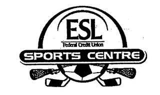 ESL FEDERAL CREDIT UNION SPORTS CENTRE logo