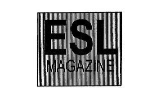 ESL MAGAZINE logo