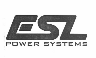 ESL POWER SYSTEMS logo
