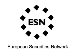 ESN EUROPEAN SECURITIES NETWORK logo