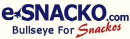 ESNACKO.COM BULLSEYE FOR SNACKOS logo