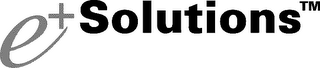 E+SOLUTIONS logo