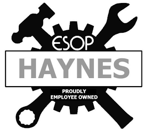 ESOP HAYNES PROUDLY EMPLOYEE OWNED logo