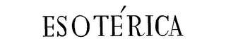 ESOTERICA logo