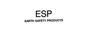 ESP EARTH SAFETY PRODUCTS logo