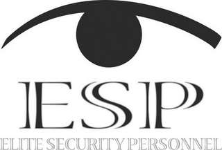 ESP ELITE SECURITY PERSONNEL logo