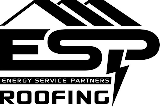 ESP ENERGY SERVICE PARTNERS ROOFING logo