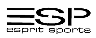ESP ESPRIT SPORTS logo