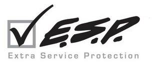 E.S.P. EXTRA SERVICE PROTECTION logo