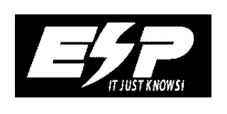 ESP IT JUST KNOWS! logo