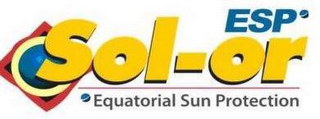 ESP SOL-OR EQUATORIAL SUN PROTECTION logo