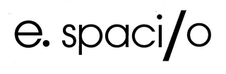 E.SPACI/O logo