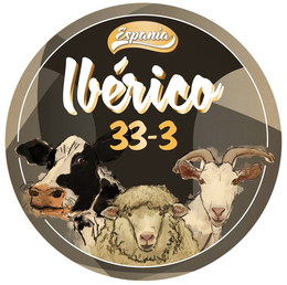 ESPANIA, IBÉRICO 33-3 logo