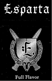ESPARTA E FULL FLAVOR logo