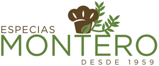 ESPECIAS MONTERO DESDE 1959 logo