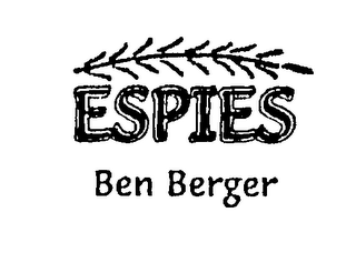 ESPIES BEN BERGER logo