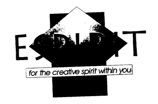 ESPIRIT FOR THE CREATIVE SPIRIT WITHIN YOU logo