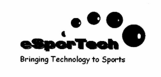 ESPORTECH BRINGING TECHNOLOGY TO SPORTS logo