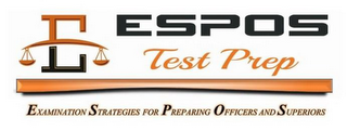 ESPOS TEST PREP - EXAMINATION STRATEGIES FOR PREPARING OFFICERS AND SUPERIORS logo