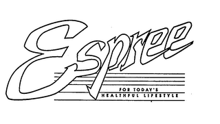 ESPREE FOR TODAY'S HEALTHFUL LIFESTYLE logo