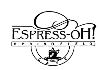 ESPRESS-OH! SPRINGFIELD CAFE logo