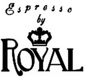 ESPRESSO BY ROYAL logo