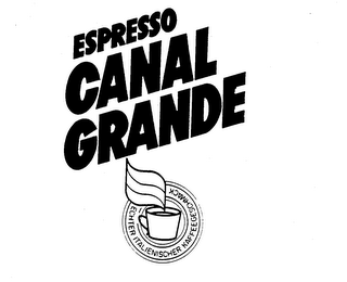 ESPRESSO CANAL GRANDE ECHTER ITALIENISCHER KAFFEEGESCHMACK logo