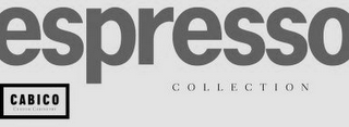 ESPRESSO, COLLECTION, CABICO CUSTOM CABINETRY logo