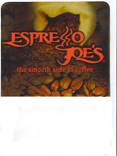 ESPRESSO JOE'S THE SMOOTH SIDE OF COFFEE logo