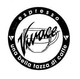 ESPRESSO VIVACE UNA BELLA TAZZA DI CAFFE logo