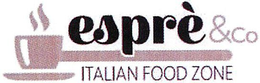 ESPRÈ&CO ITALIAN FOOD ZONE logo