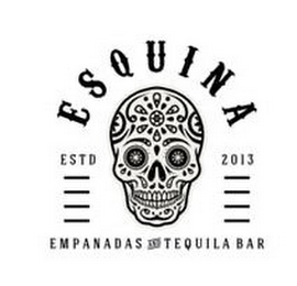 ESQUINA EMPANADAS AN TEQUILA BAR ESTD 2013 logo