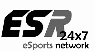 ESR 24X7 ESPORTS NETWORK logo