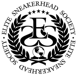 ESS · ELITE SNEAKERHEAD SOCIETY · ELITE SNEAKERHEAD SOCIETY logo