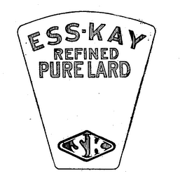 ESS-KAY REFINED PURE LARD SK logo
