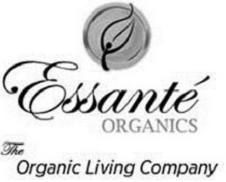 ESSANTÉ ORGANICS THE ORGANIC LIVING COMPANY logo