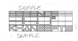 ESSENCE 360 KHANSEPTS logo